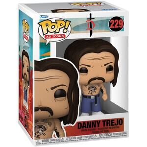 NWT Funko POP! Ad Icon Danny Trejo Vinyl Figure Official Collectible